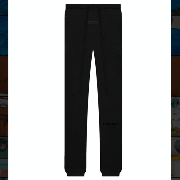 Fear of God Essentials “Stretch Limo” Sweatpants • Men’s/Unisex XL • Black Cuffe - Picture 1 of 1